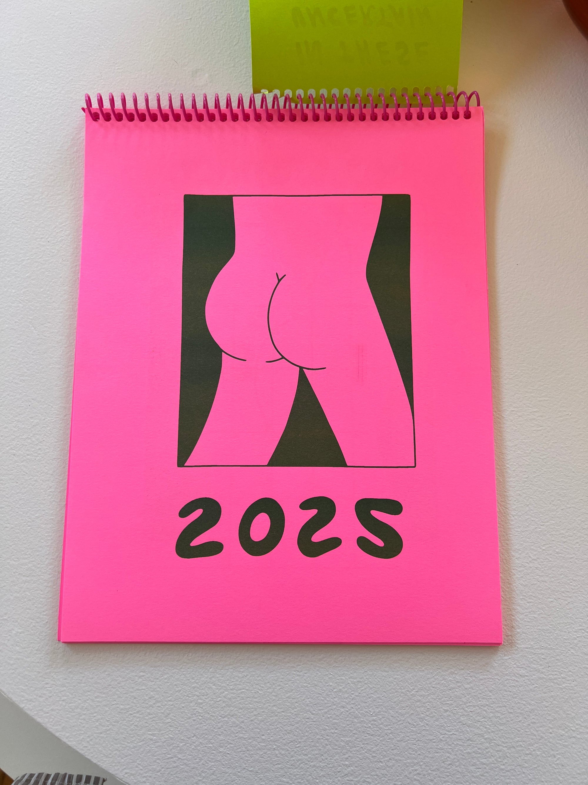 2025 Same Butt Every Month Calendar