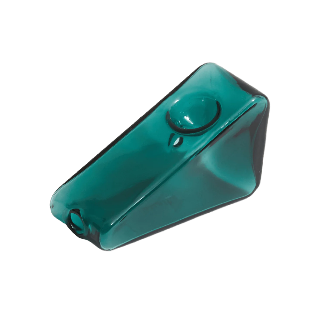 Teal Triangle Pipe